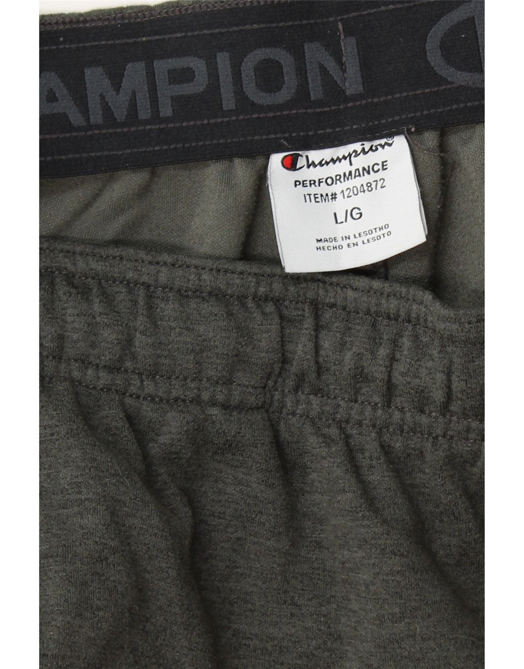 CHAMPION Mens Tracksuit Trousers Large Grey Vintage Champion and Second-Hand Champion from Messina Hembry 