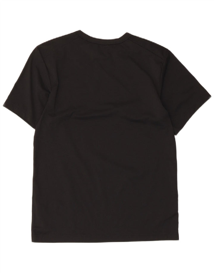 Nike Mens Dri Fit T-Shirt Top Small Black Polyester