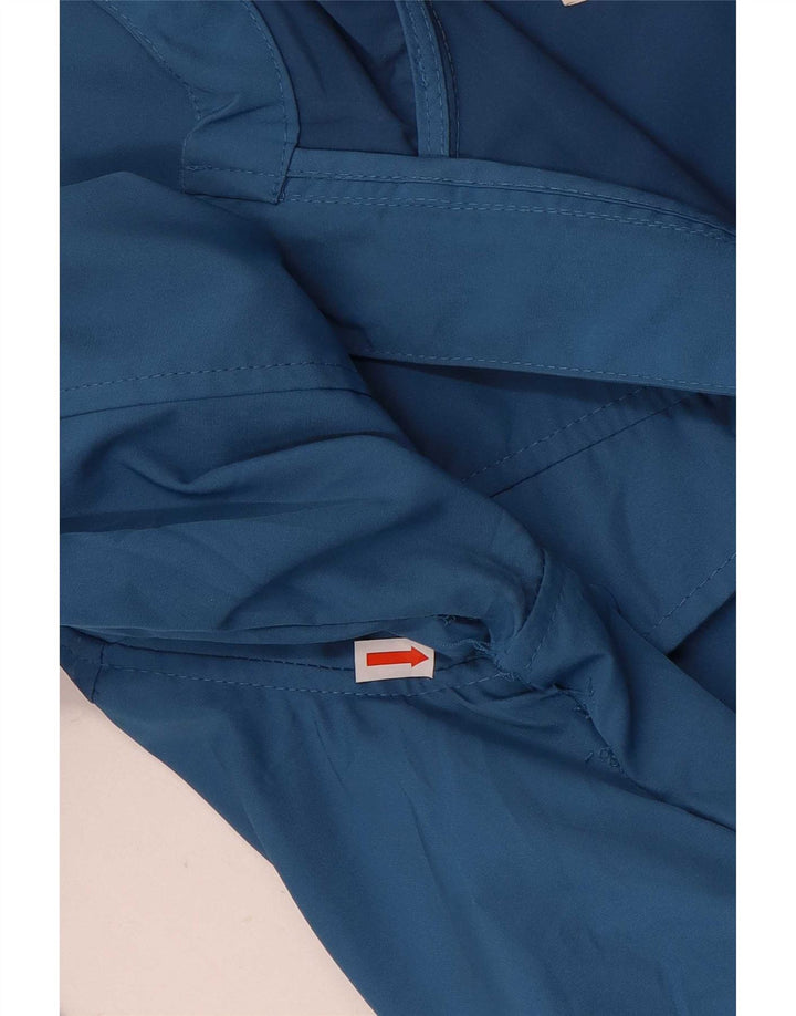 Penguin Veste de pluie à capuche pour homme UK 36 Petit Bleu Polyester