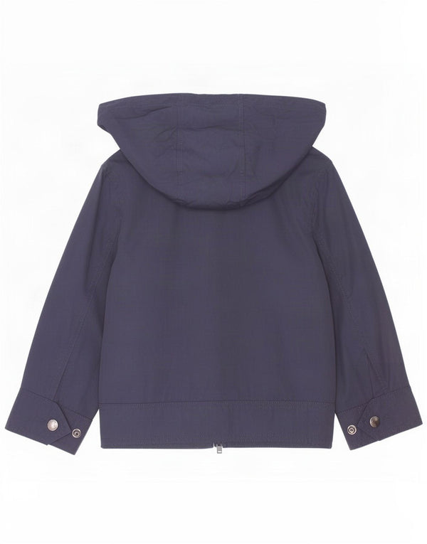 Polo Ralph Lauren Jaqueta bomber com capuz para meninos 18-24 meses azul marinho