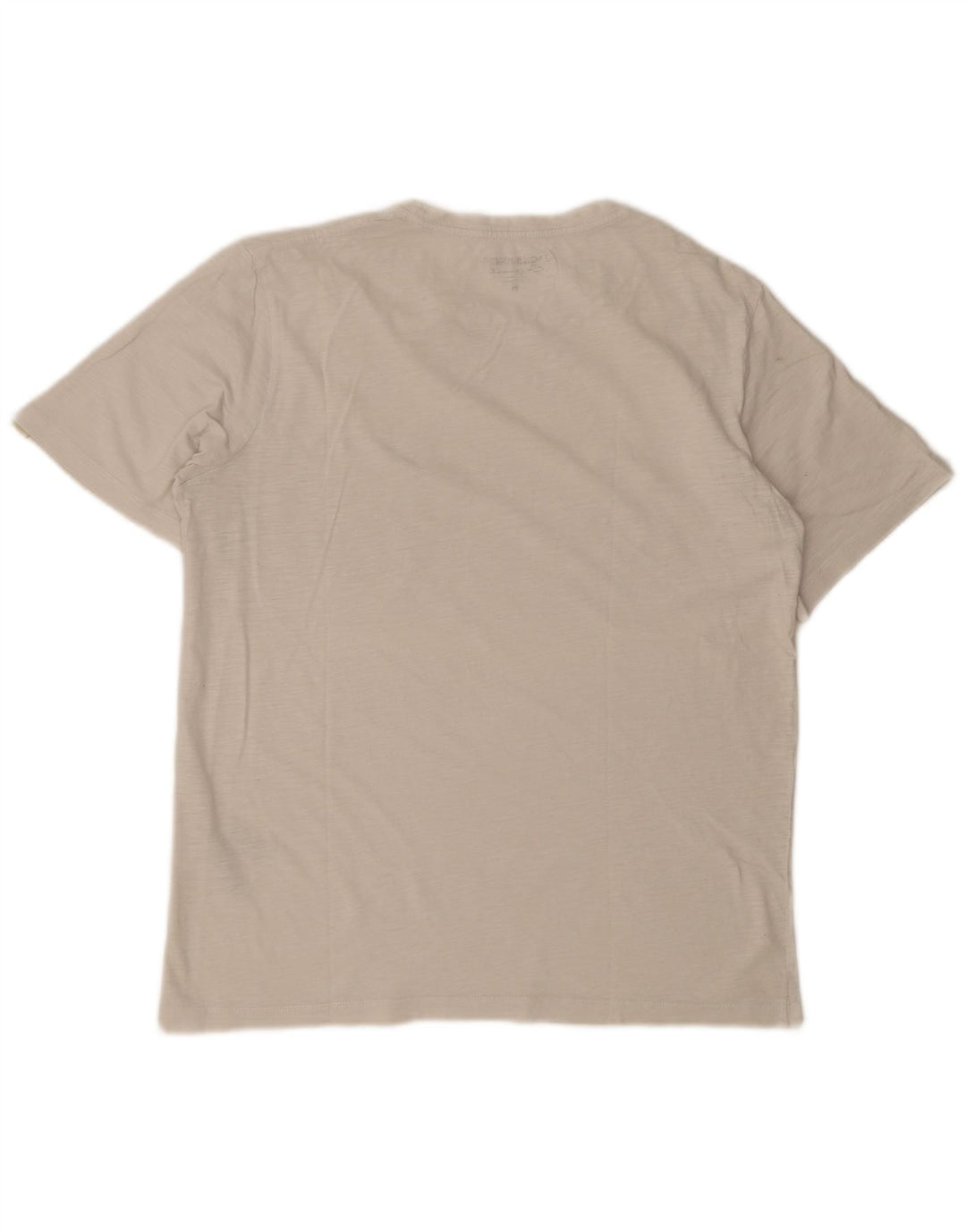 JACK & JONES Mens T-Shirt Top Medium White Floral Cotton