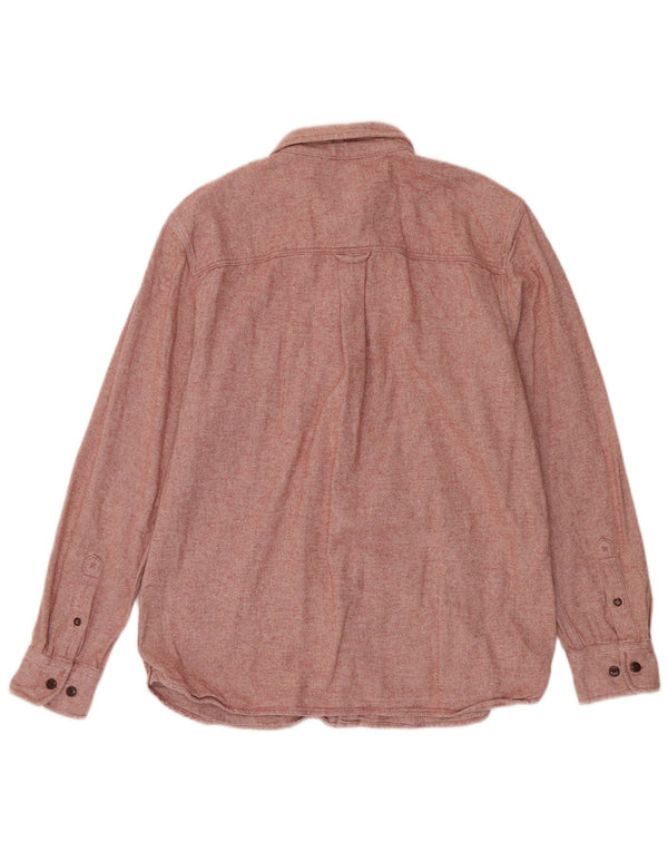 Fat Face Chemise Flanelle Homme Grand Coton Rose