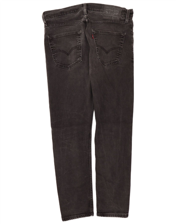 LEVI'S Mens Slim Tapered Jeans W34 L30 Grey Cotton