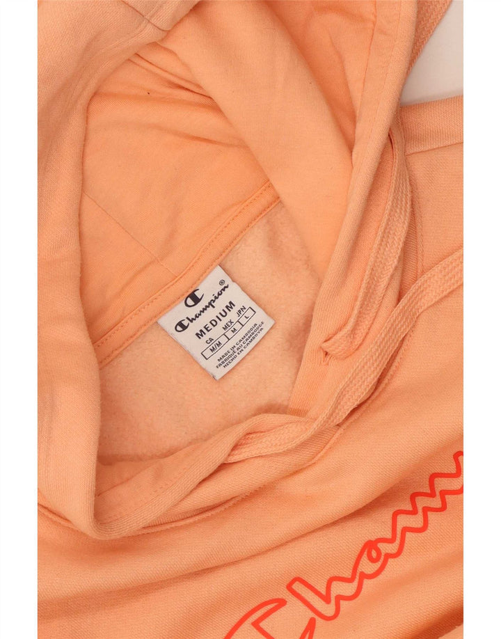 Maglione con cappuccio oversize grafico da donna Champion UK 14 Arancione medio