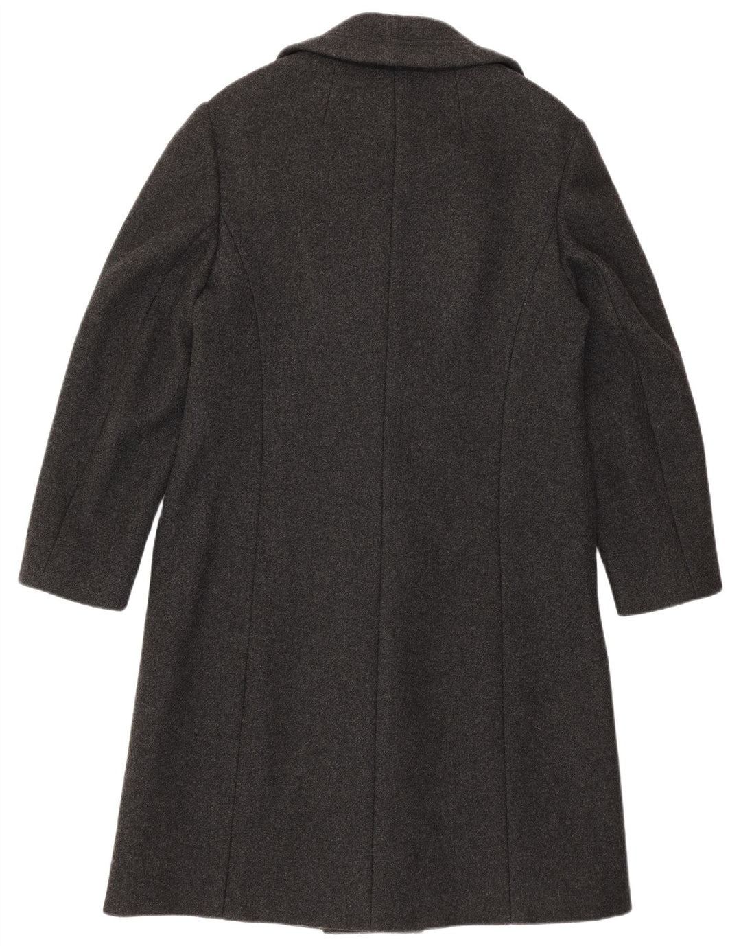 Vintage Γυναικείο Παλτό IT 46 Large Grey Lambswool