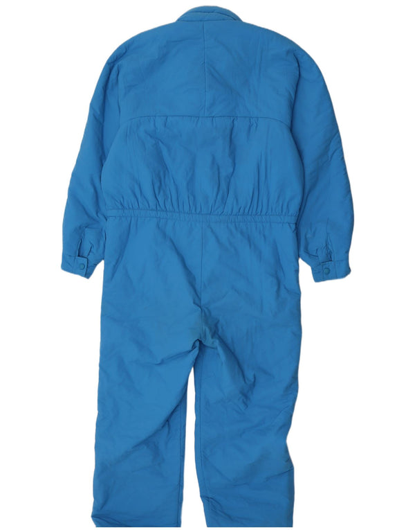 Fila Mens Hooded Ski Jumpsuit IT 54 Large Blue Polyamide