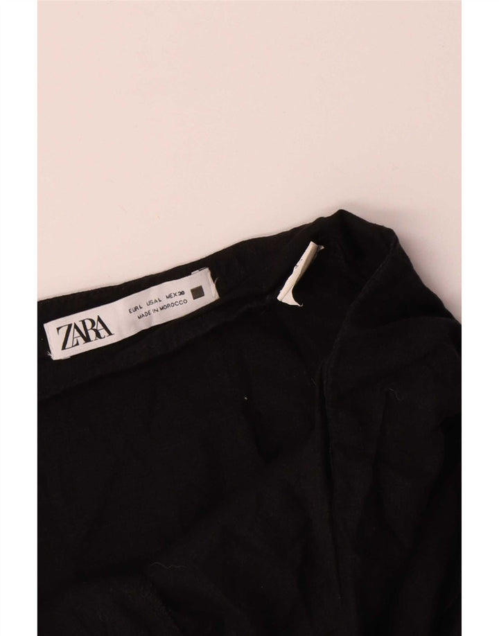 Zara Short décontracté pour femme Large W30 Noir