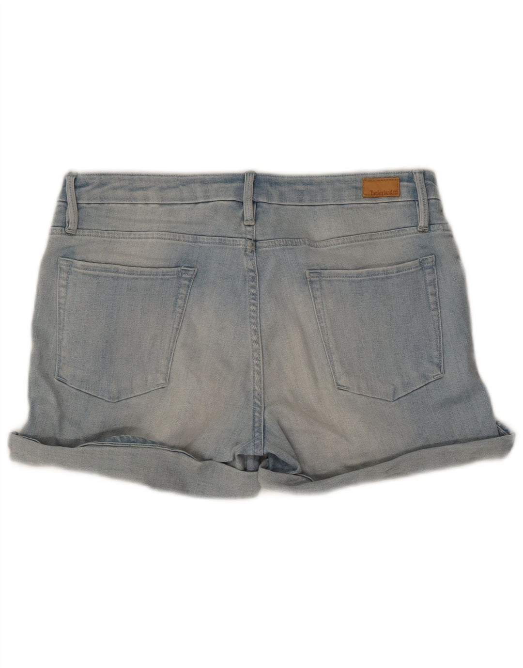 Timberland Womens Denim Shorts W29 Medium Blue Cotton