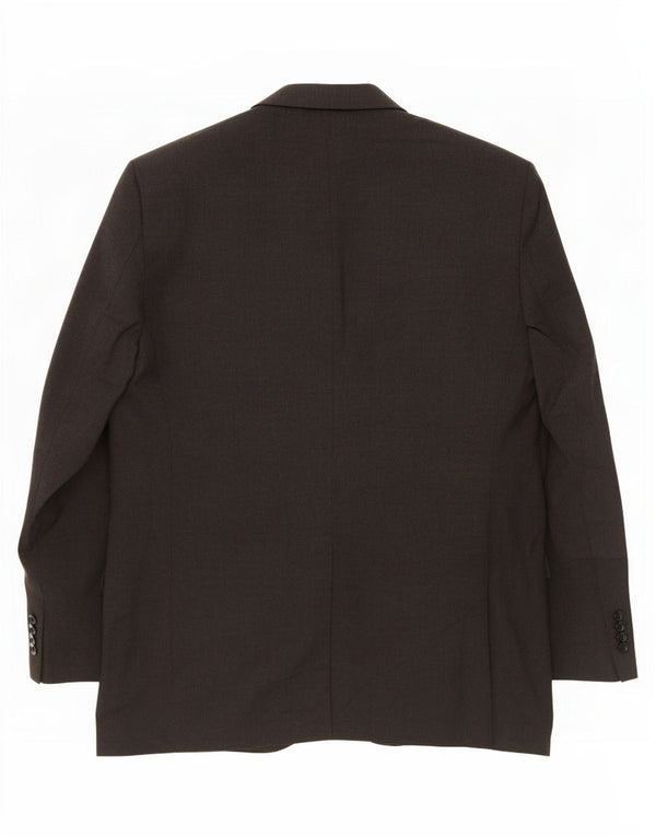 Jachetă pentru bărbați Marks & Spencer cu 3 nasturi, UK 44 XL, poliester gri