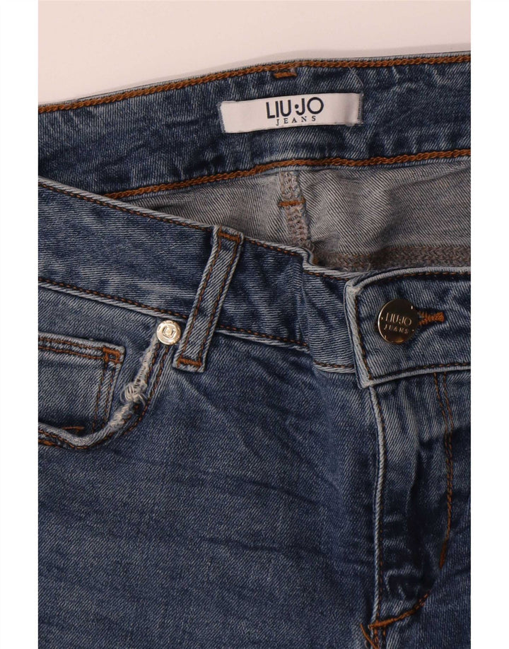 Женские расклешенные джинсы Liu Jo W28 L35 синие
