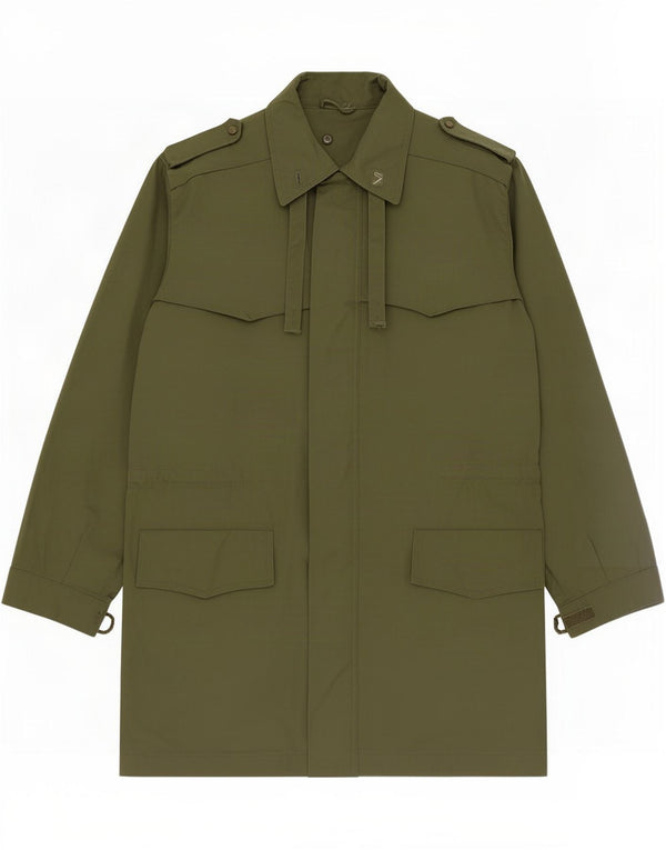 Vintage Ανδρικό Military Jacket UK 40 Large Green