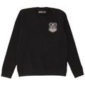 REPLAY Mens Graphic Sweatshirt Jumper Large Black Cotton