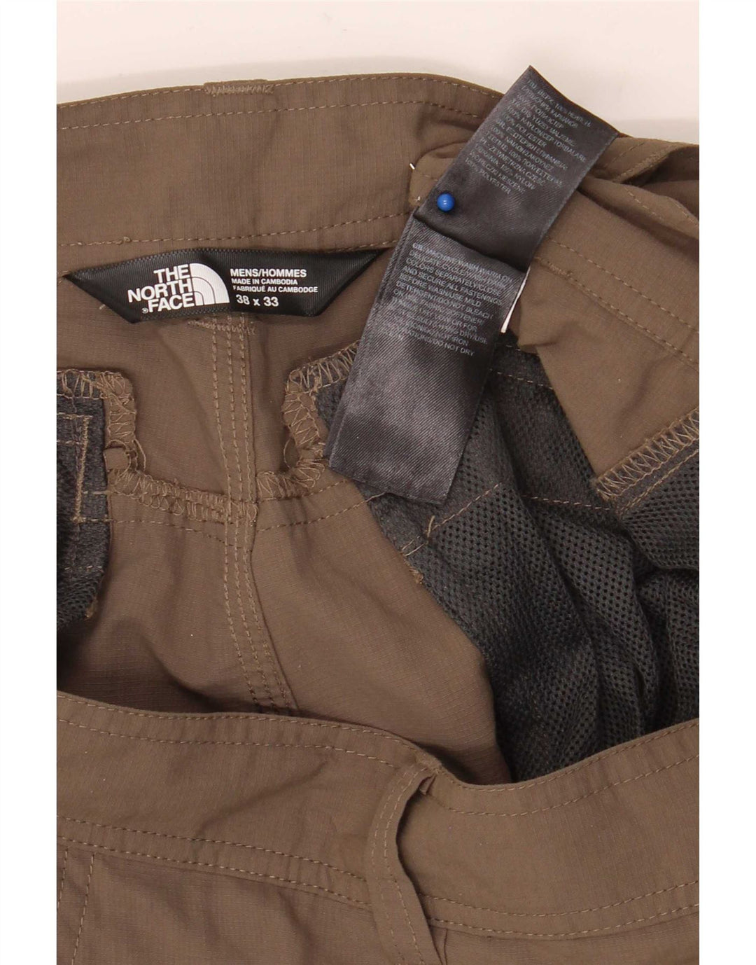 The North Face Herre Cargo Shorts W38 XL Beige Polyester