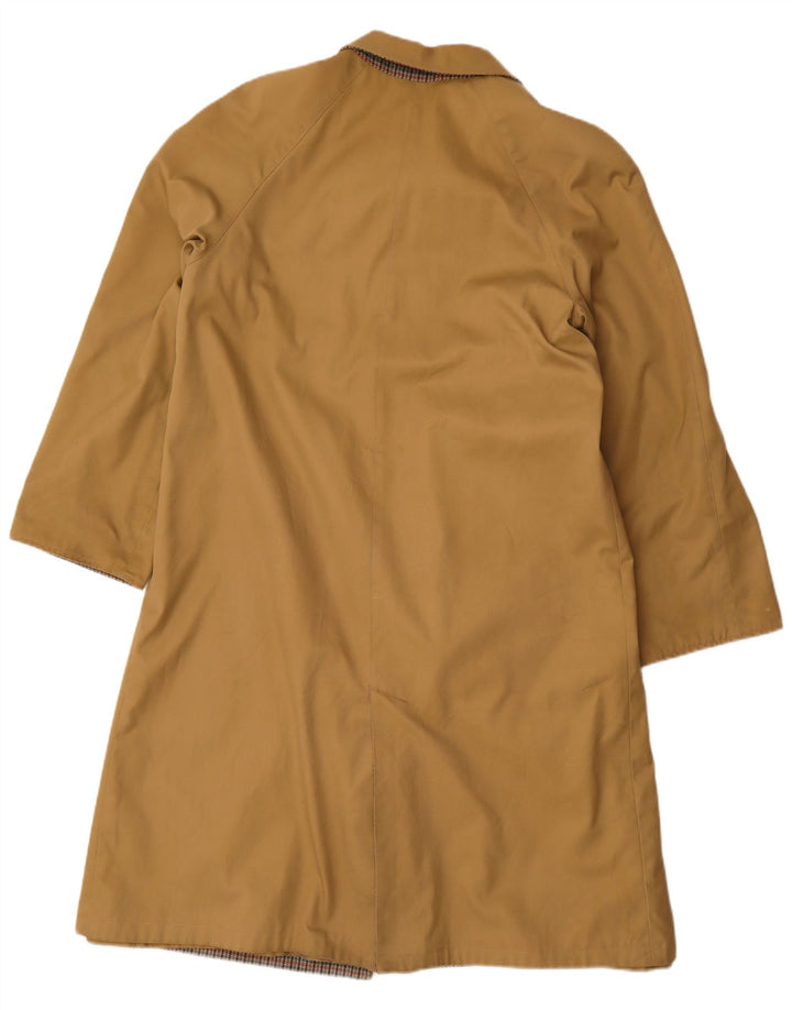 Vintage Womens Reversible Overcoat IT 50 XL Beige