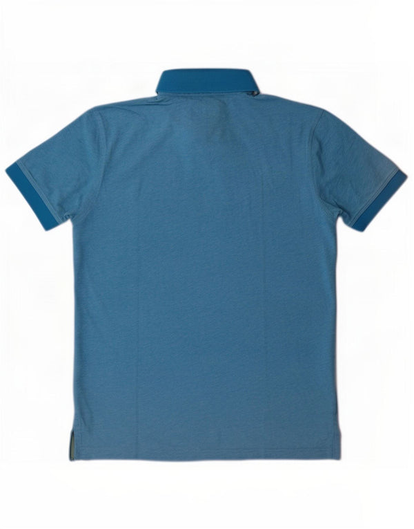 Polo da uomo Regular Fit Tommy Hilfiger Large in cotone blu