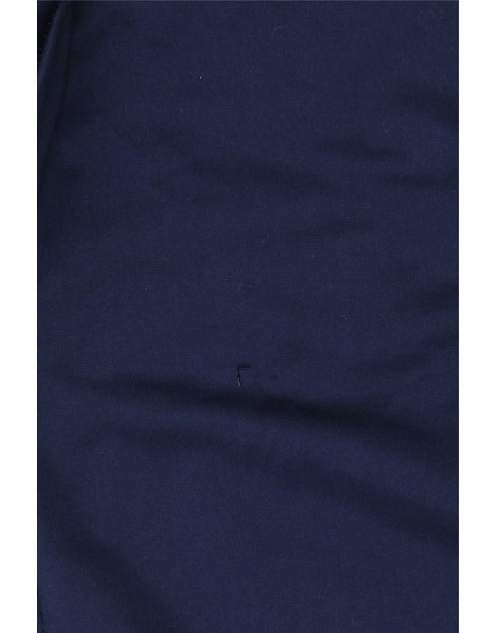 Arena Mens Graphic Tracksuit Top Jacket 2XL Navy Blue Colourblock