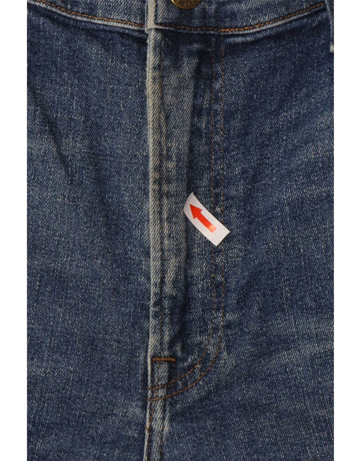 Lee Herren Rider Cropped Jeans W38 L34 Blaue Baumwolle