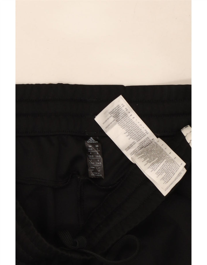 ADIDAS Womens Tracksuit Trousers UK 8/10 Small  Black Polyester