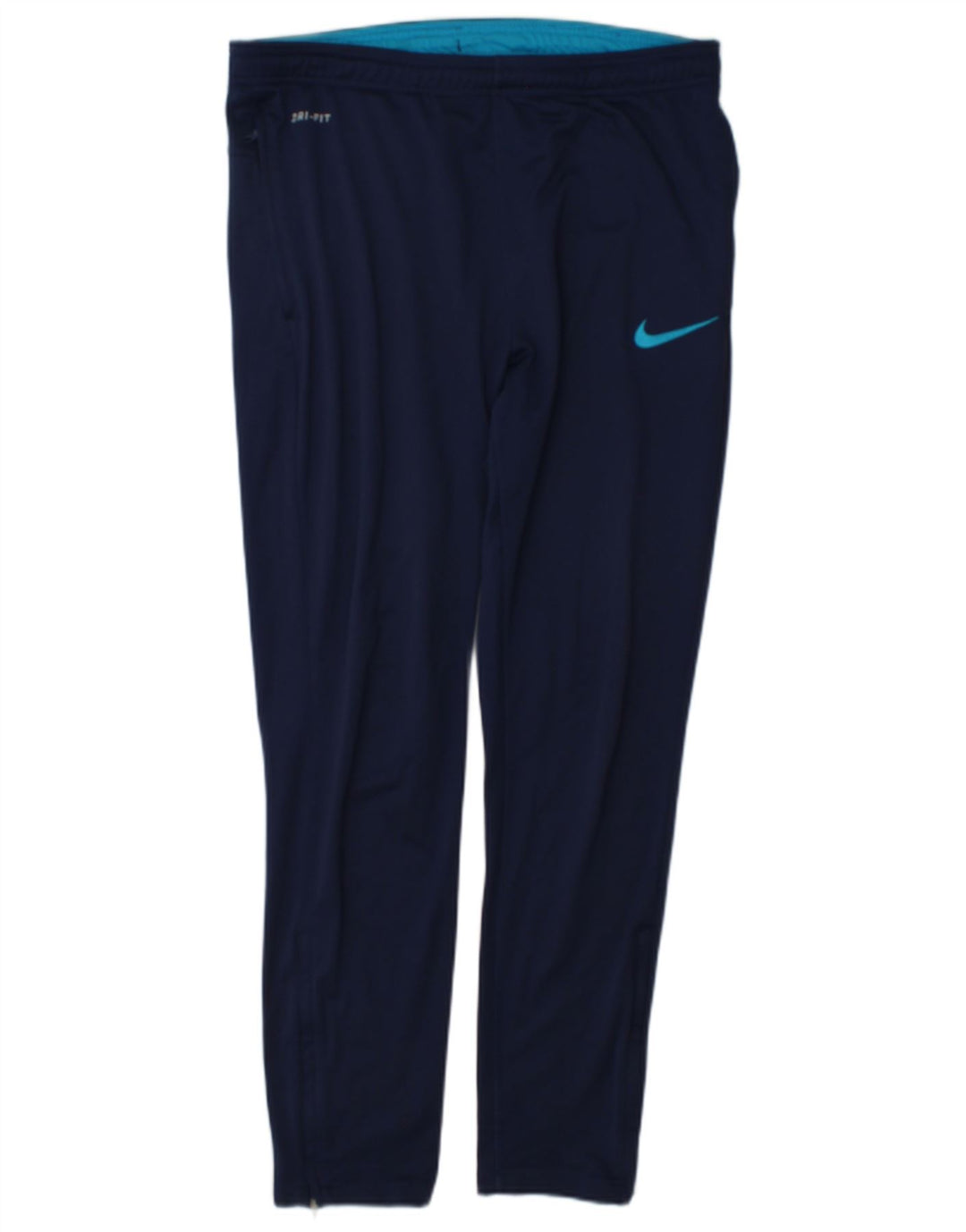 Nike Herren Dri Fit Trainingshose Mittelblaues Polyester