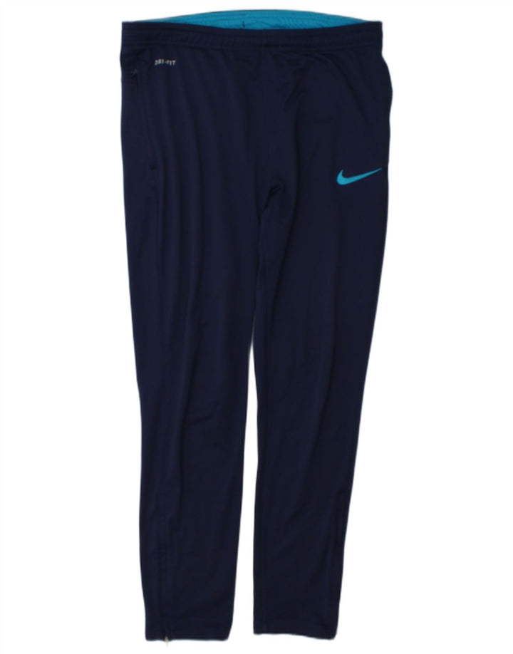 Nike Herren Dri Fit Trainingshose Mittelblaues Polyester