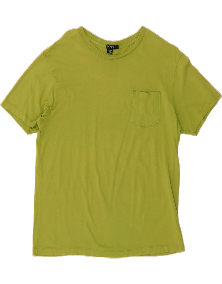 J. CREW Womens T-Shirt Top UK 14 Medium Green Cotton Vintage J. Crew and Second-Hand J. Crew from Messina Hembry 