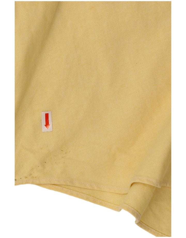 Tommy Hilfiger Herreskjorte Stor Gul Bomuld