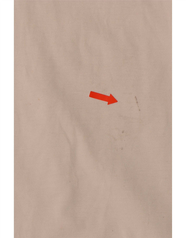 Carhartt Mens Graphic T-Shirt Top Medium White Cotton