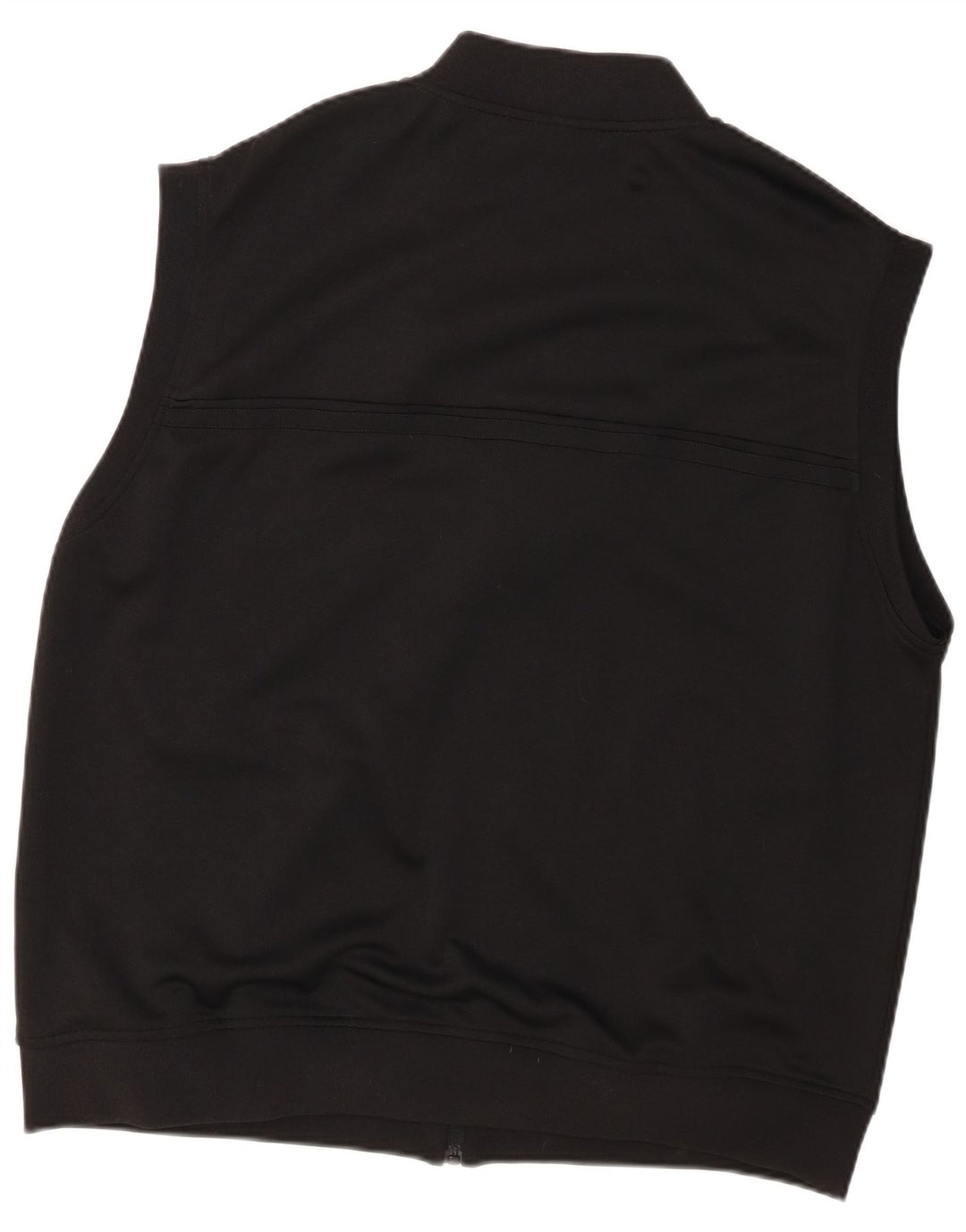 Sergio Tacchini Veste de survêtement sans manches pour homme 3XL Noir Polyester