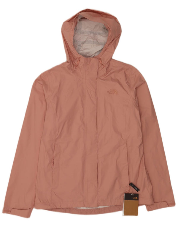 The North Face Chaqueta impermeable con capucha para mujer UK 40 Medium Pink Nylon