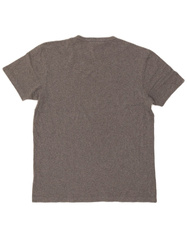 Franklin & Marshall Mens T-Shirt Top Medium Grey Cotton