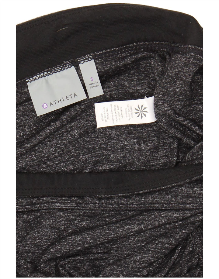 Athleta Womens Skirt Small W28 Grey Flecked Nylon
