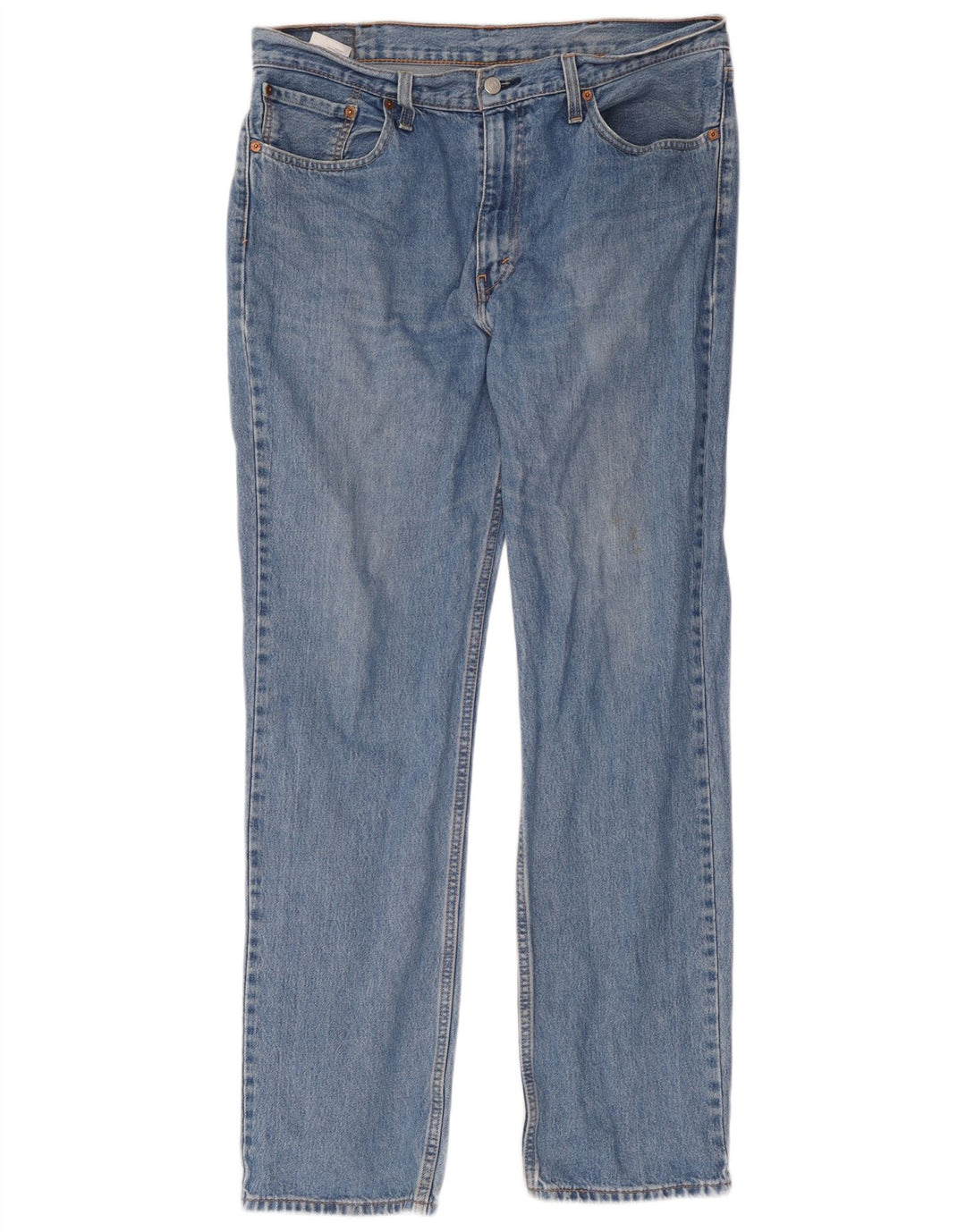 Levi's Mens 516 Straight Jeans W28 L34 Blue Cotton