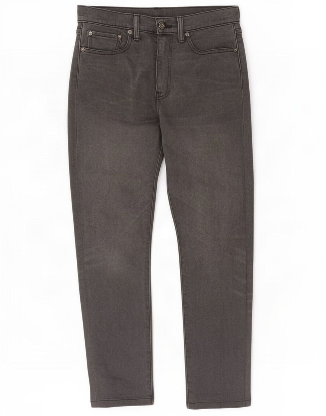 Levi's Herre 522 Slim Jeans W29 L32 Grå Bomuld