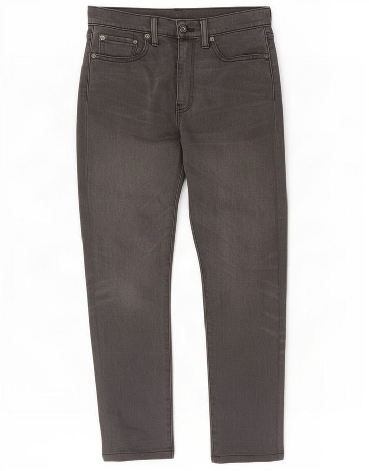 Levi's Herre 522 Slim Jeans W29 L32 Grå Bomuld