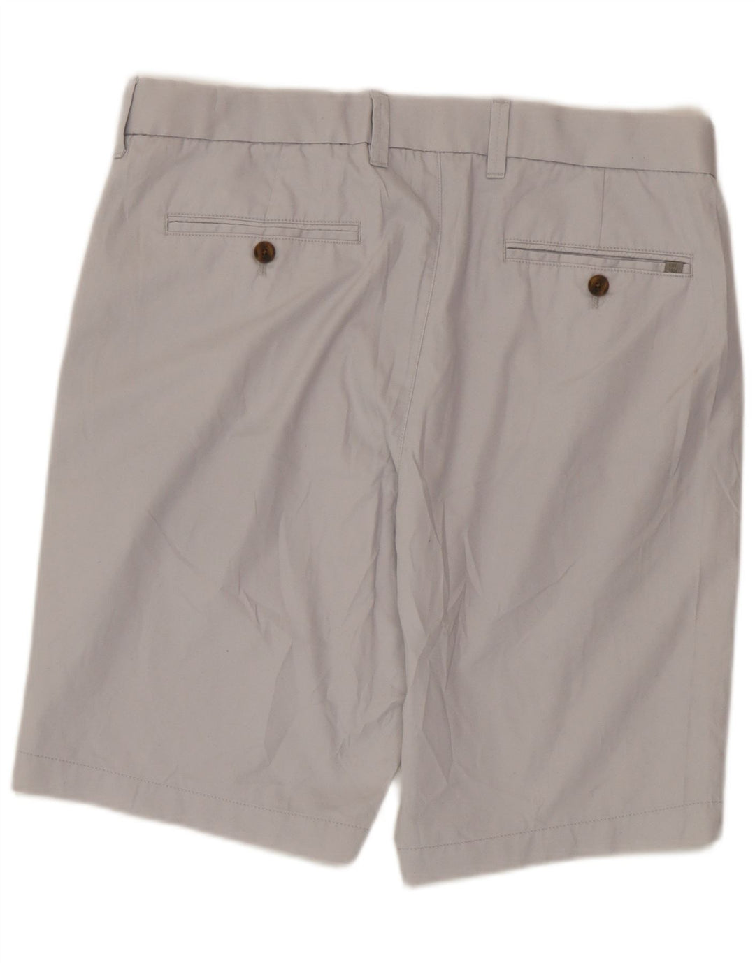 Marks & Spencer Chino Shorts til mænd W34 Large Grå Bomuld