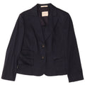 Seventy Giacca Blazer a 2 Bottoni da Donna IT 48 XL Cotone Blu Navy