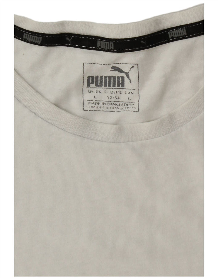 Мужская футболка Puma большая белая