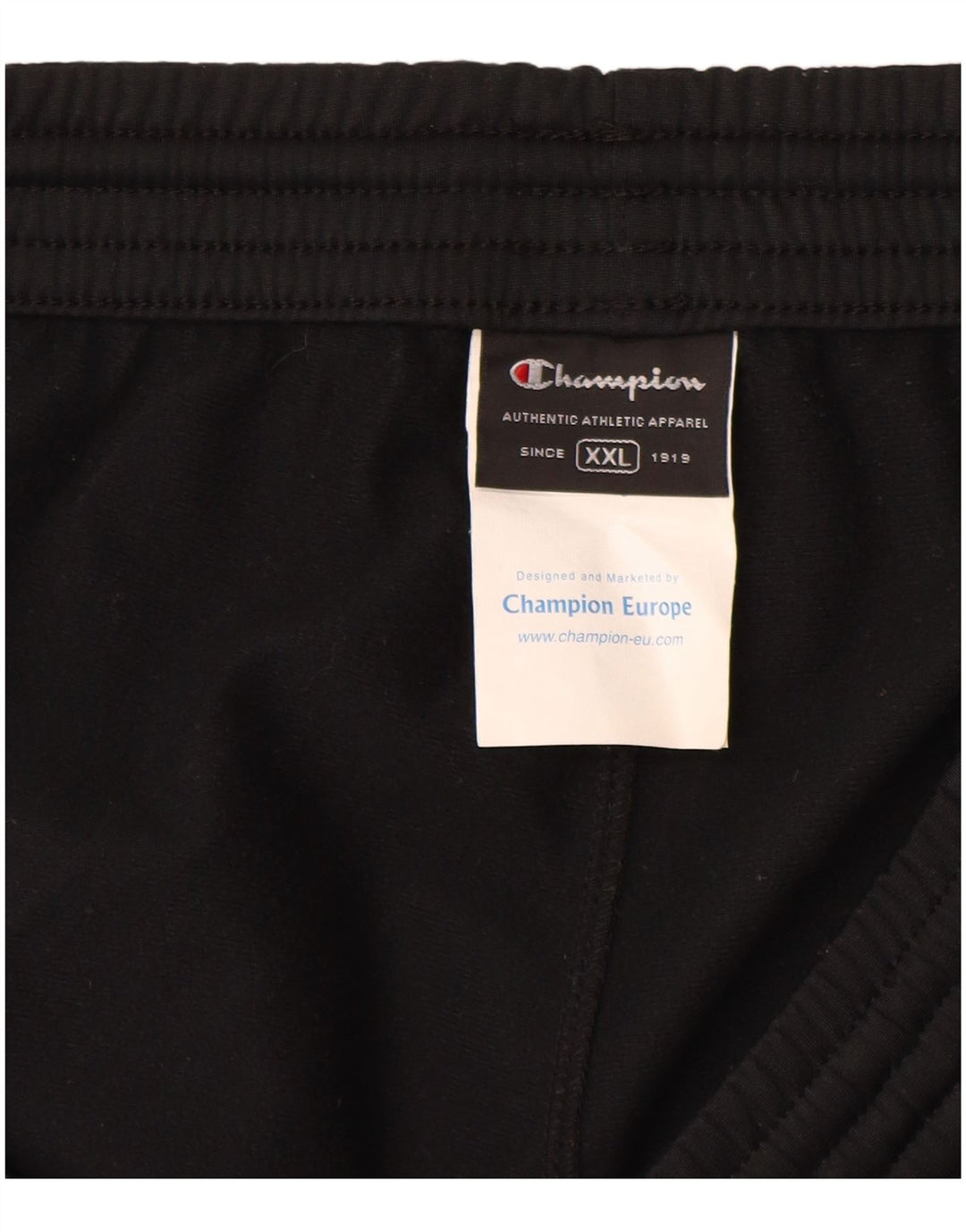 Champion Mens Tracksuit Trousers 2XL Black Polyester