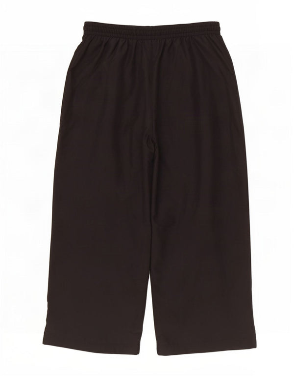 Reebok Pantalon de survêtement Capri coupe ample pour femme UK 10 Small Noir