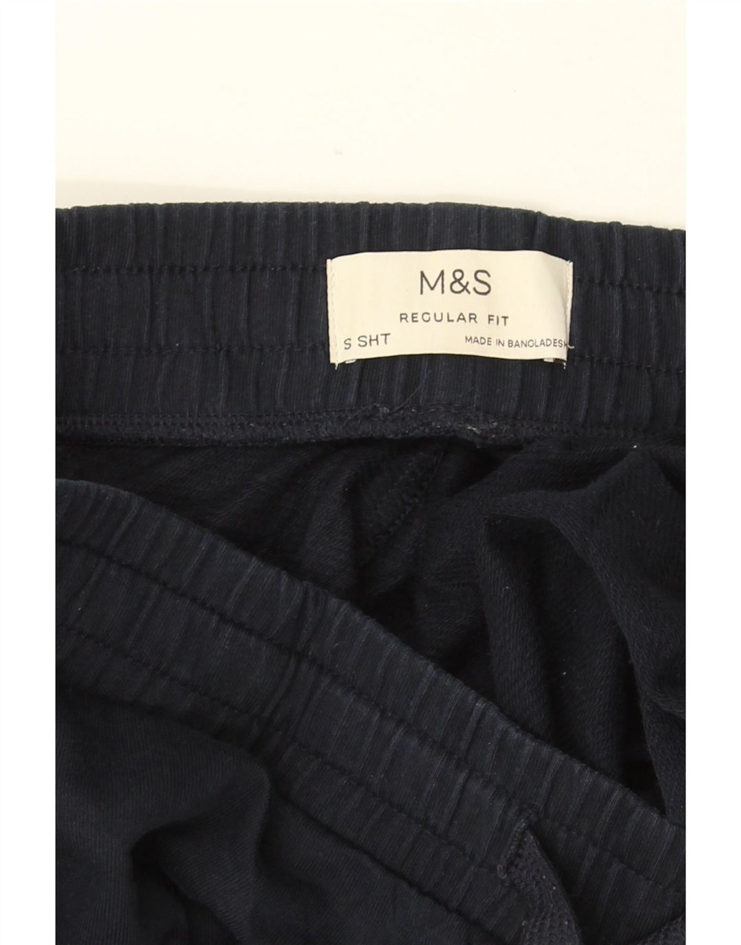 MARKS & SPENCER Mens Regular Fit Tracksuit Trousers Small  Navy Blue