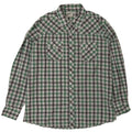 Camicia alta da uomo Wrangler 2XL cotone a quadri verde