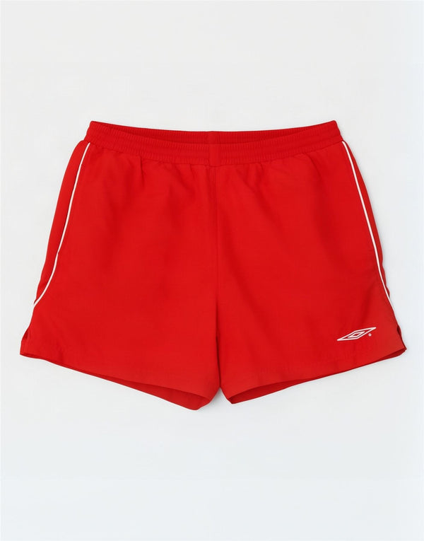 Pantaloncini sportivi Umbro da uomo XL rosso poliestere