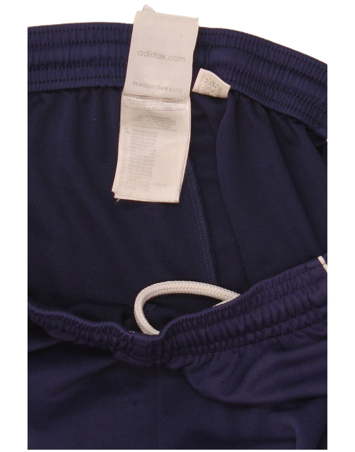 Adidas Mens Sport Shorts Medium Navy Blue Colourblock Polyester