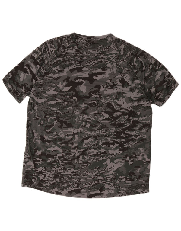 Under Armour Ανδρικό T-Shirt Top 2XL Grey Camouflage Polyester