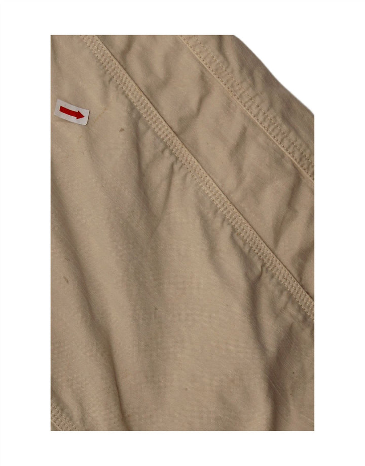 THINK PINK Mens Bermuda Shorts IT 50 Large W34  Beige Cotton