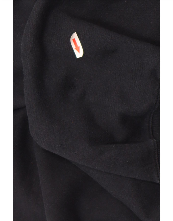 Champion Herre Sweatshirt Jumper Large Sort Bomuld