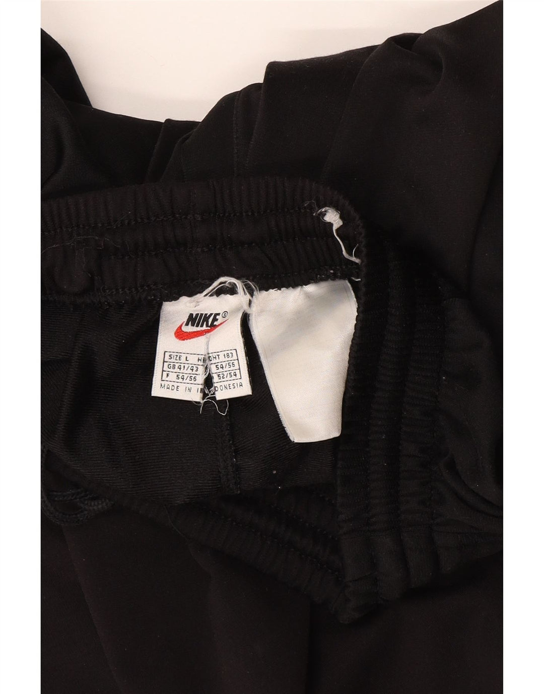 Nike Mens Tracksuit Trousers Medium Black Polyester