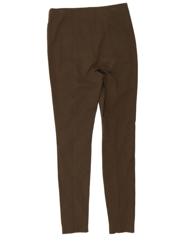 Marks & Spencer Dame Skinny Casual Bukser UK 12 Medium W30 L29 Khaki