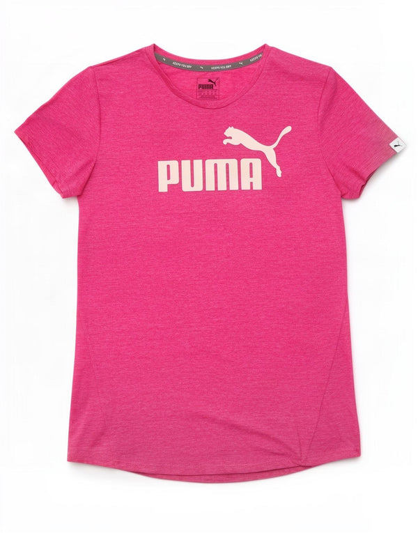 Tricou cu grafic Puma pentru femei Top UK 12 Medium Pink