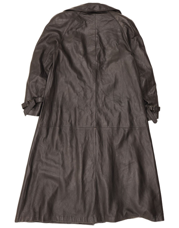 Palton din piele pentru femei Sacip IT 42 Medium Negru